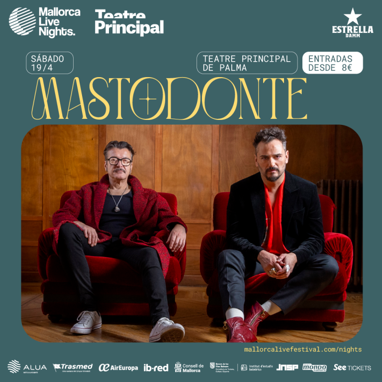 Mastodonte actuará en el Teatre Principal de Palma dentro del festival Mallorca Live Nights