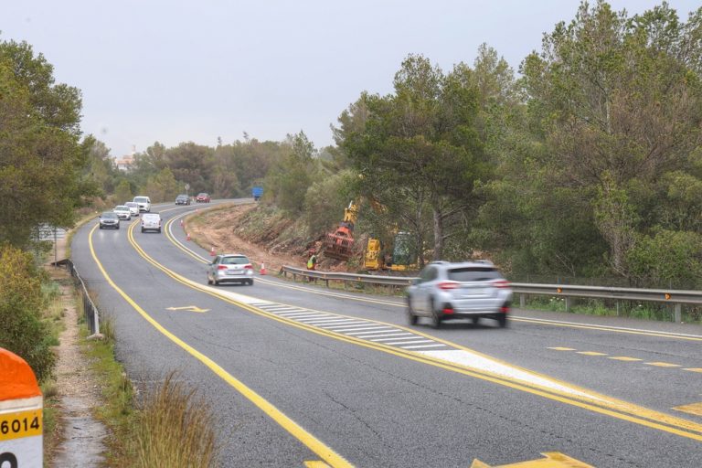 Inicio de las obras de la rotonda y vial de Son Verí Nou en Llucmajor para mejorar los accesos a Palma