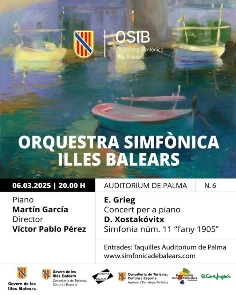 Martín García y el maestro Víctor Pablo Pérez, protagonistas en el próximo concierto de la Sinfónica