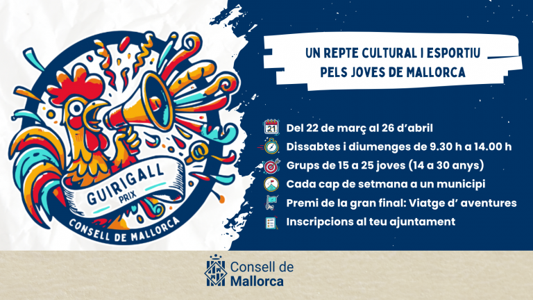 Guirigall Prix, una gincana cultural y deportiva para jóvenes de toda la isla