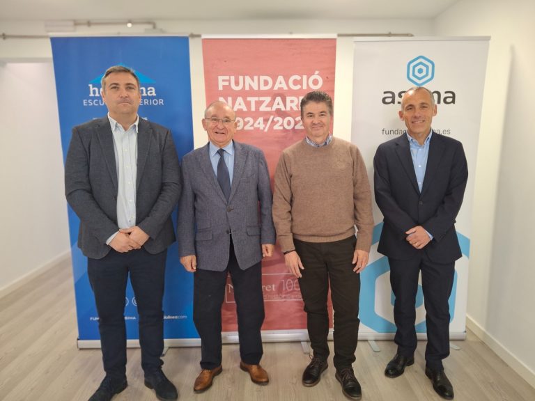 Fundación ASIMA y HOTECMA se unen a Fundació Natzaret para formar a jóvenes tutelados y ex tutelados