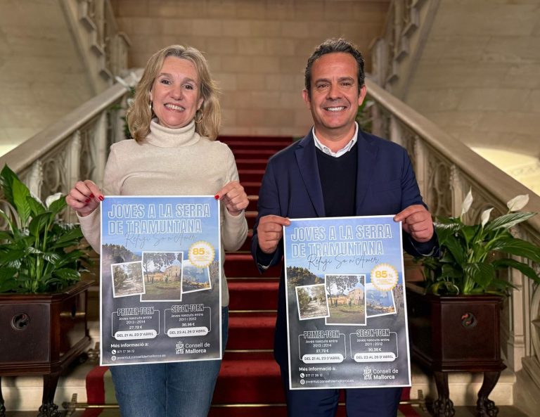 Programa «Joves a la Serra de Tramuntana» para conectar a los jóvenes con la naturaleza