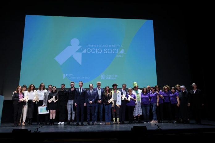 El IMAS abre la convocatoria de los Premis Consell de Mallorca a l'Acció Social 2025 que reconocen la labor de proyectos relacionados con los servicios sociales