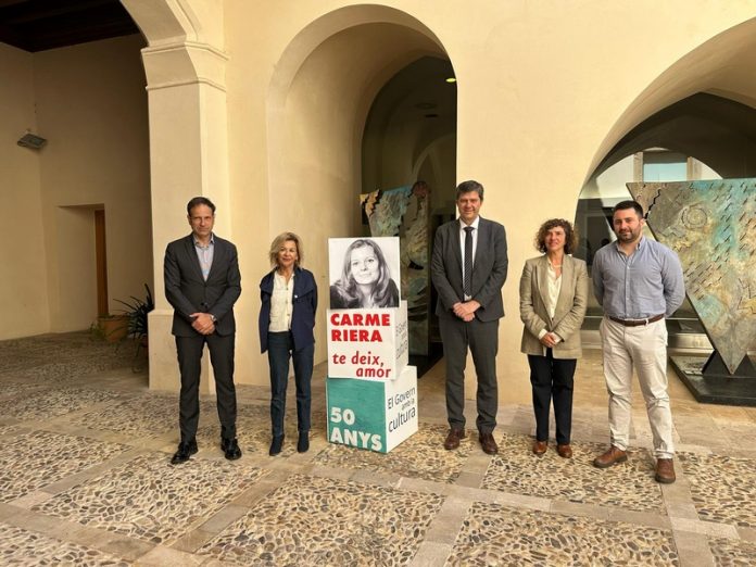 El IEB abre las inscripciones al espectáculo itinerante Benvolguda autora sobre Carme Riera
