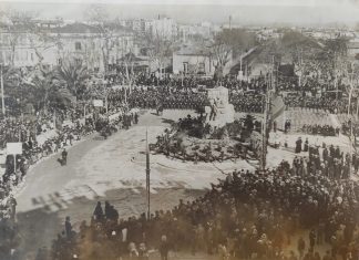 Inauguración de la estatua de Jaume I en Palma Inauguración de la estatua de Jaume I en Palma