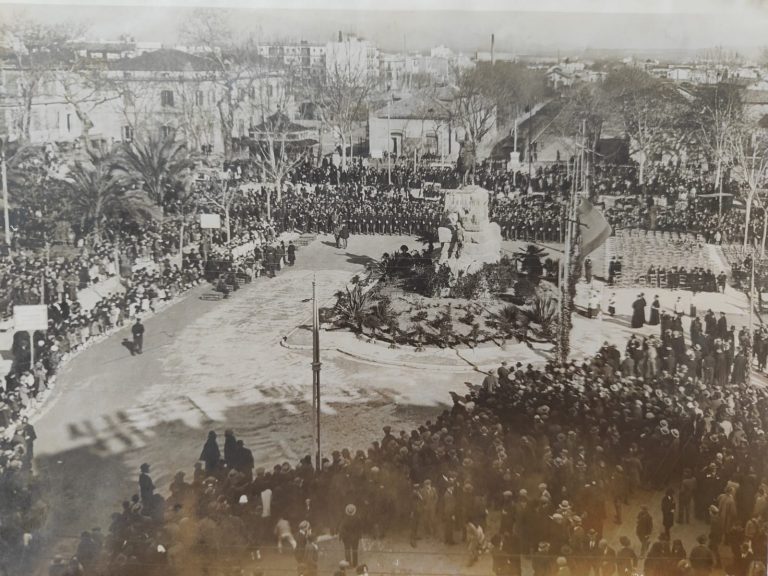Inauguración de la estatua de Jaume I en Palma