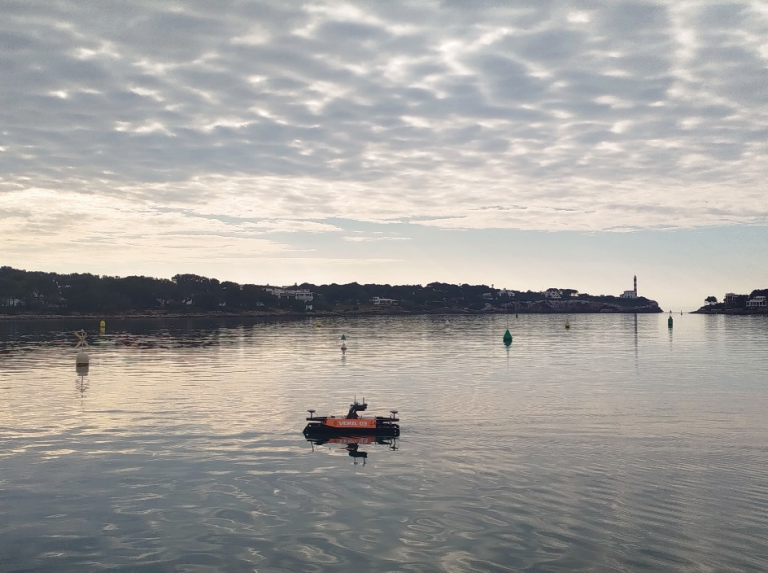 La Armada concluye una campaña de actualización cartográfica en aguas de Mallorca