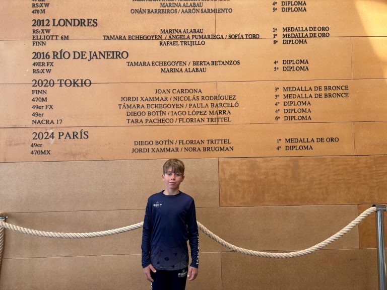 Jan Palou, campeón de España Sub 13 de Optimist y bronce absoluto