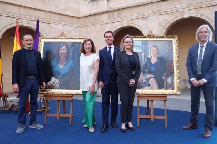 Presentación de los retratos oficiales de los expresidentes y recupera una tradición institucional