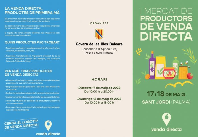 El Govern organiza el primer mercado de venta directa para acercar a los payeses a los consumidores
