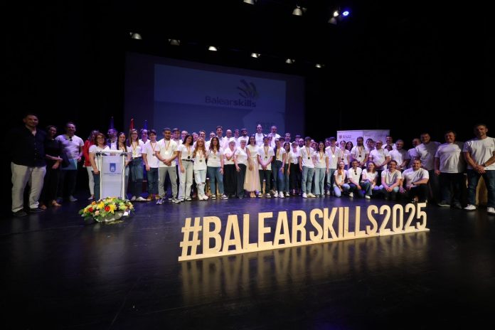 22 alumnos de Formación Profesional representarán a Balears en los SpainSkills tras una brillante edición del BalearSkills 2025