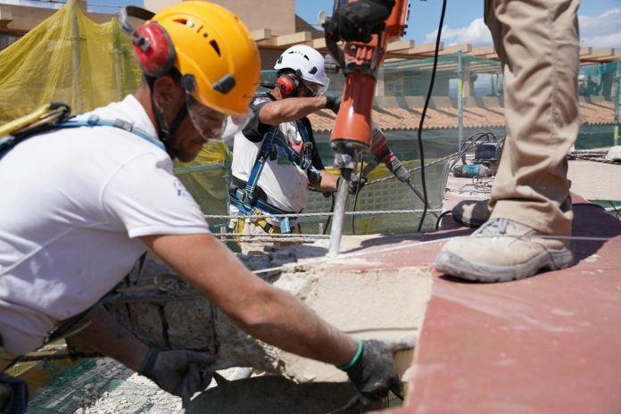 El sector de la construcción coge impulso en Baleares con un aumento del 67,9 % en los proyectos de viviendas visados