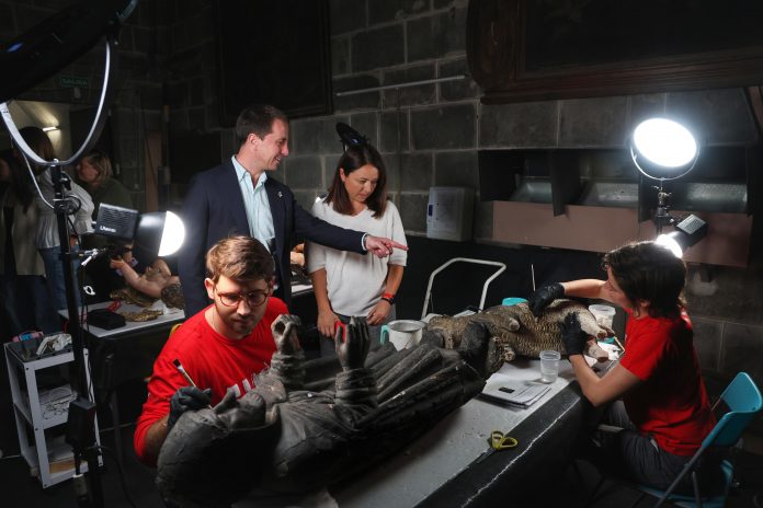 Restauración del belén de la Sang, el más antiguo de Europa