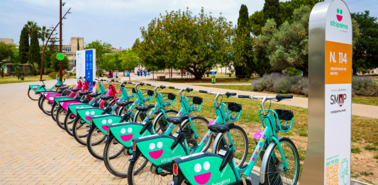 BiciPalma llega al campus de la UIB con seis estaciones para fomentar la movilidad sostenible