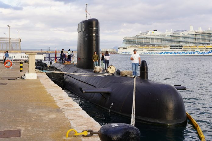 ¿Qué sabemos del submarino Galerna que atracó en Palma?