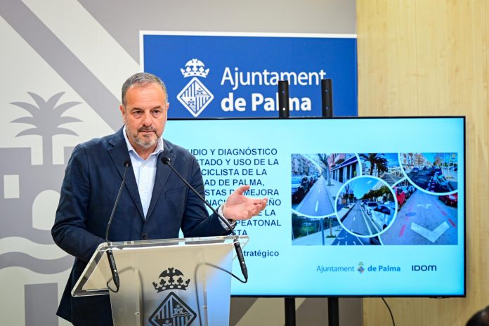 La auditoría de la red de carriles bici de Palma detecta puntos conflictivos y plantea soluciones para mejorar la movilidad ciclista