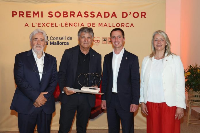 Toni Nadal recibe el Premio Sobrassada d’Or a l’Excel·lència