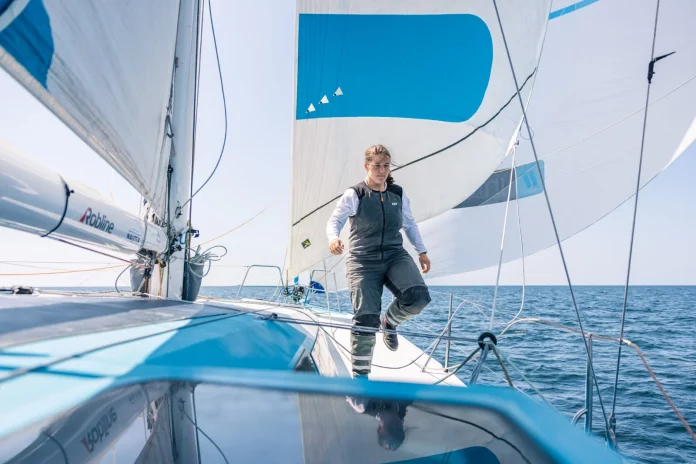 Aina Bauza y Axelle Pillain arrancan su temporada oceánica rumbo a la Transat Café L'Or 2025