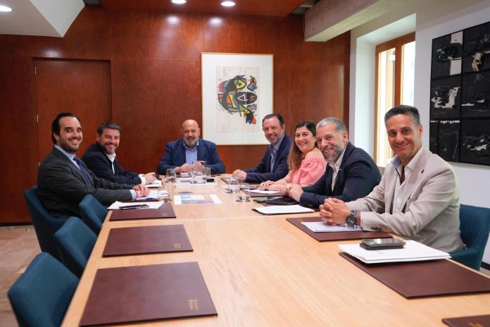 El alcalde y el conseller de Empresa avanzan en el proyecto del futuro recinto ferial de Palma