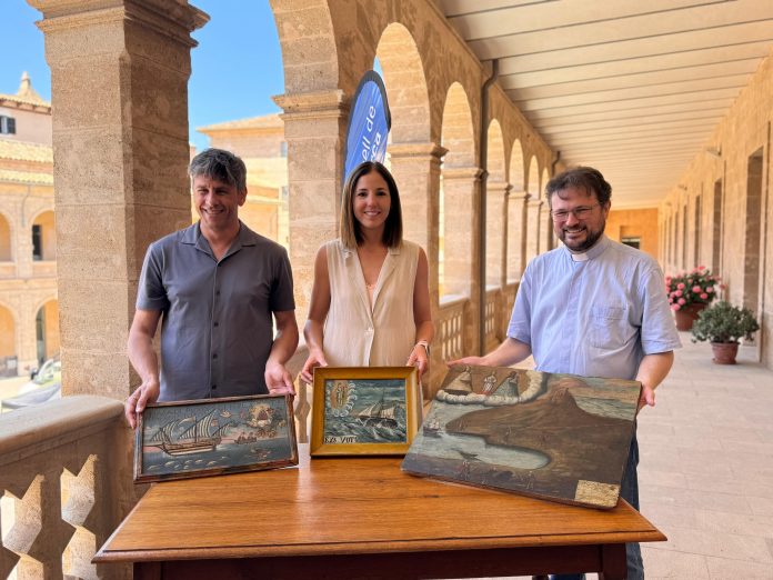 El Museu Marítim de Mallorca exhibirá retablos históricos gracias a un acuerdo entre el Consell y el Obispado