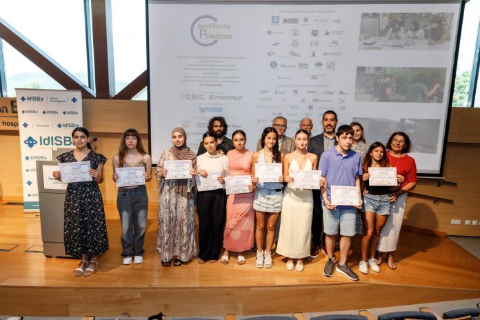 Clausura del programa “Científic@s en prácticas” en las Illes Balears con 15 jóvenes talentos de secundaria