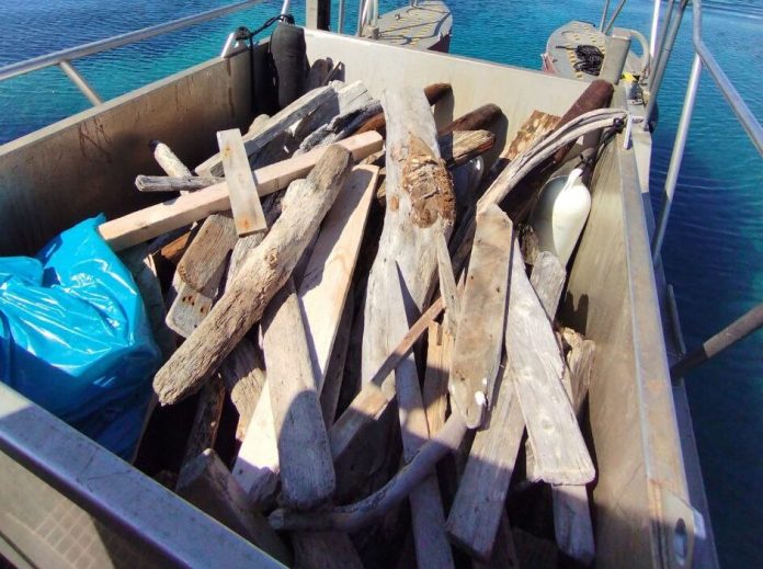 El servicio de limpieza del litoral balear recoge más de 7,8 toneladas de residuos en mayo