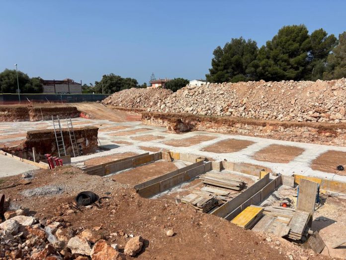 Primera piedra del nuevo edificio del IES Sant Marçal en Marratxí