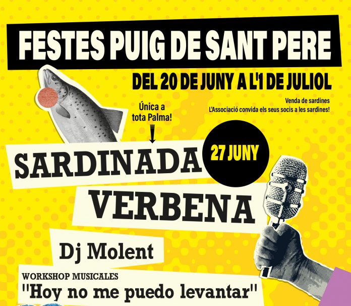 El barrio del Puig de Sant Pere celebra sus fiestas con música, sardinas y estreno documental