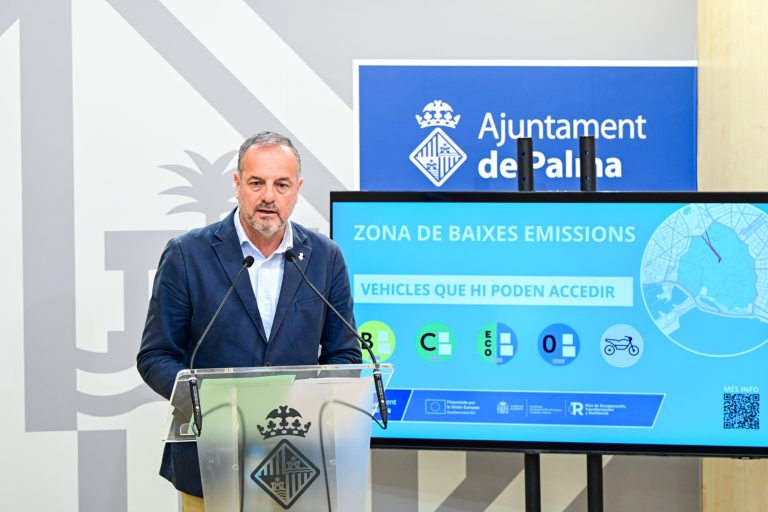 Palma activa las sanciones por acceso indebido a la Zona de Bajas Emisiones a partir del 1 de julio