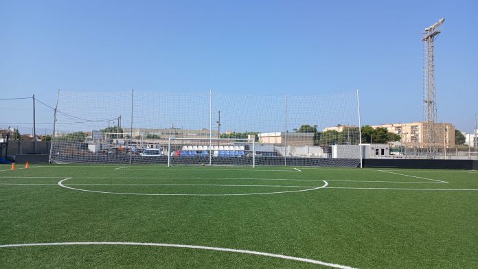 El IME refuerza su apuesta por el deporte base con mejoras en el campo de fútbol del Rotlet Molinar y obras en Son Hugo