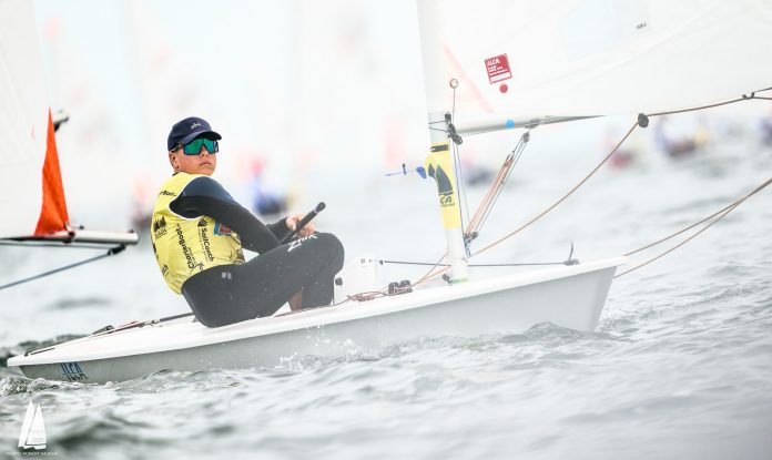 Nikko Palou, campeón de Europa Sub 16 de vela en clase ILCA 4