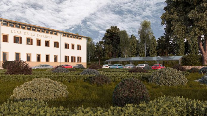 Tres nuevas pérgolas solares del Consell de Mallorca facilitarán la carga de vehículos eléctricos