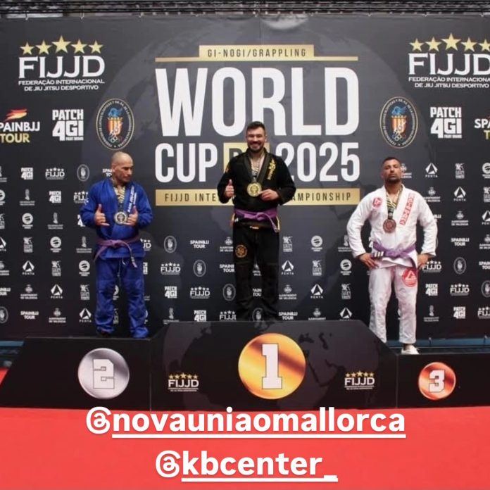 Jaume Sancho, oro nacional en BJJ: 
