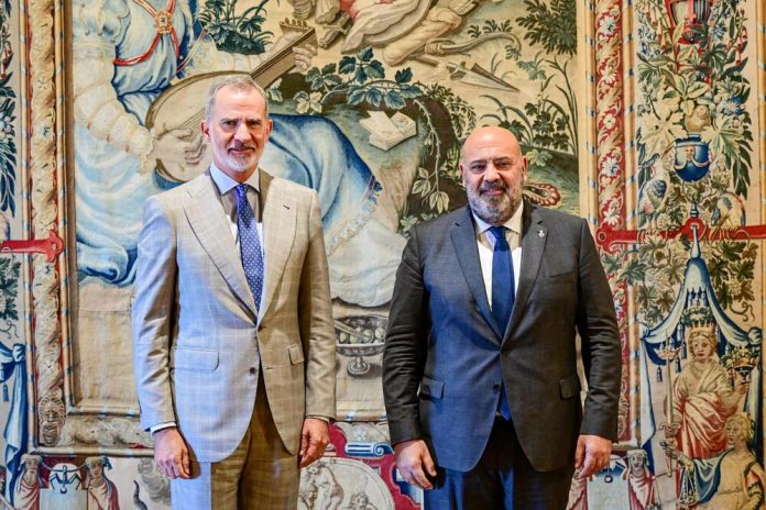El alcalde de Palma traslada al Rey Felipe VI los principales retos y proyectos impulsados por el Ajuntament en materia de cultura, deporte, vivienda y sostenibilidad