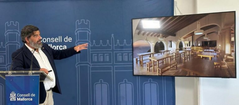 El Consell de Mallorca convertirá el edificio Paloma Blanca en un nuevo refugio de montaña en Banyalbufar