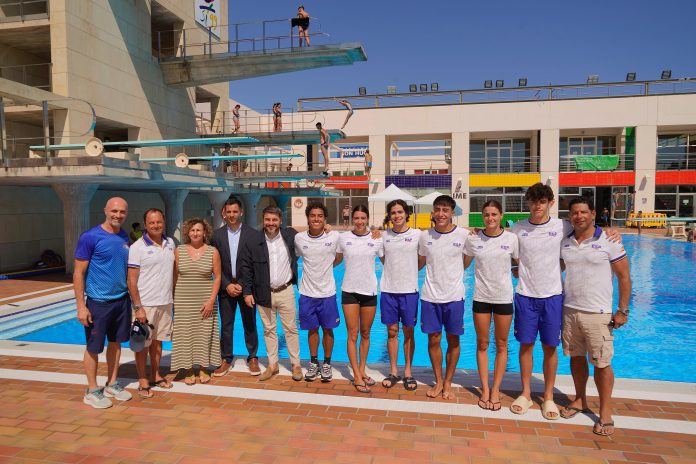 La Selección Española de Saltos de Trampolín se concentra en Son Hugo antes del Mundial de Singapur