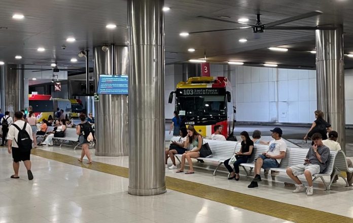 La Estación Intermodal de Palma incorpora seis nuevos ventiladores industriales en la terminal de autobuses del TIB
