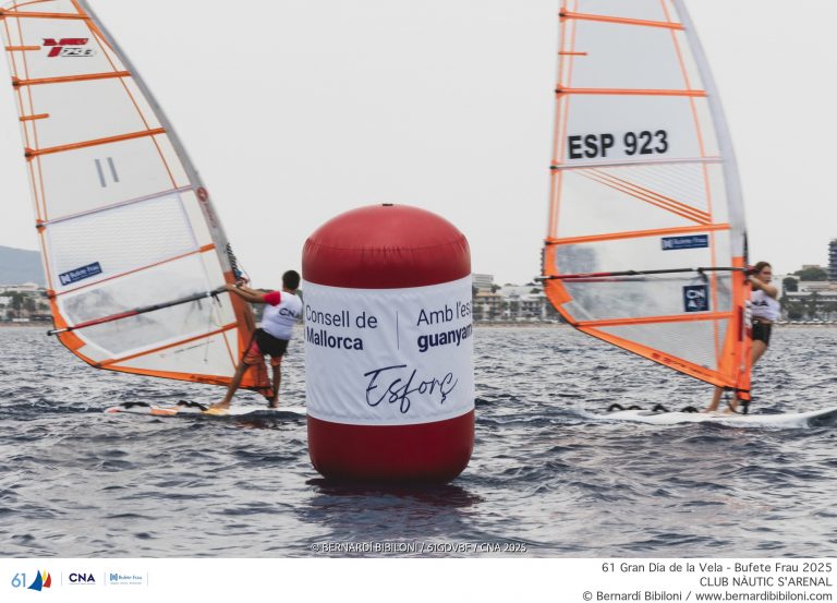 El 61º Gran Día de la Vela – Bufete Frau cierra su primera fase coronando a los vencedores en Optimist, iQFoil y Techno 293