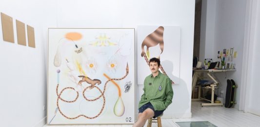 El “No a la guerra” de Grip Face llega a la Fundación Miró Mallorca
