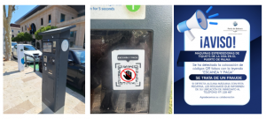 Detectan un intento de fraude con códigos QR falsos en las máquinas expendedoras del puerto de Palma