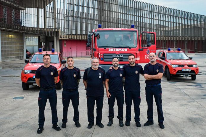 Seis bomberos de Palma se suman a las labores de extinción de incendios en la provincia de León