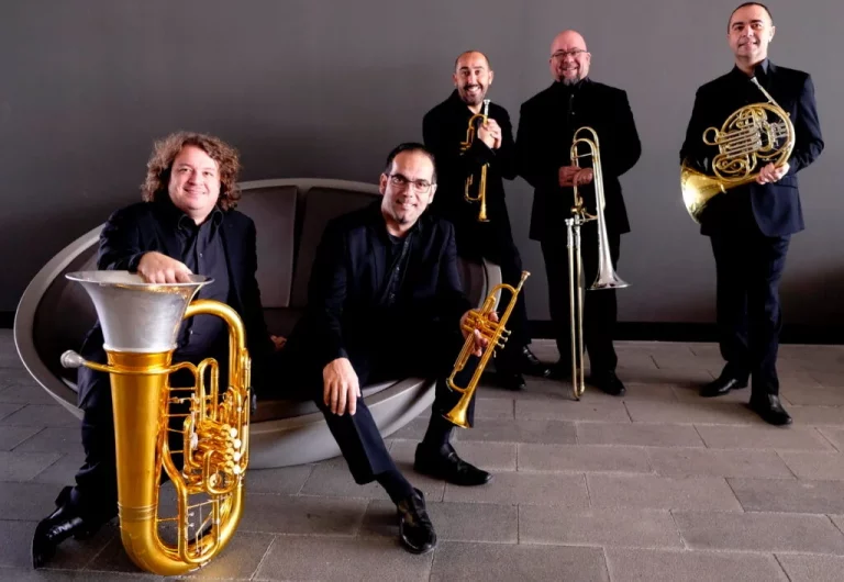 Spanish Brass ofrece un concierto solidario con repertorio ecléctico en Pollença
