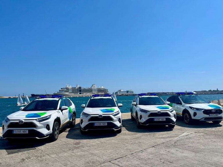 La APB renueva la flota de la Policía Portuaria con vehículos más sostenibles