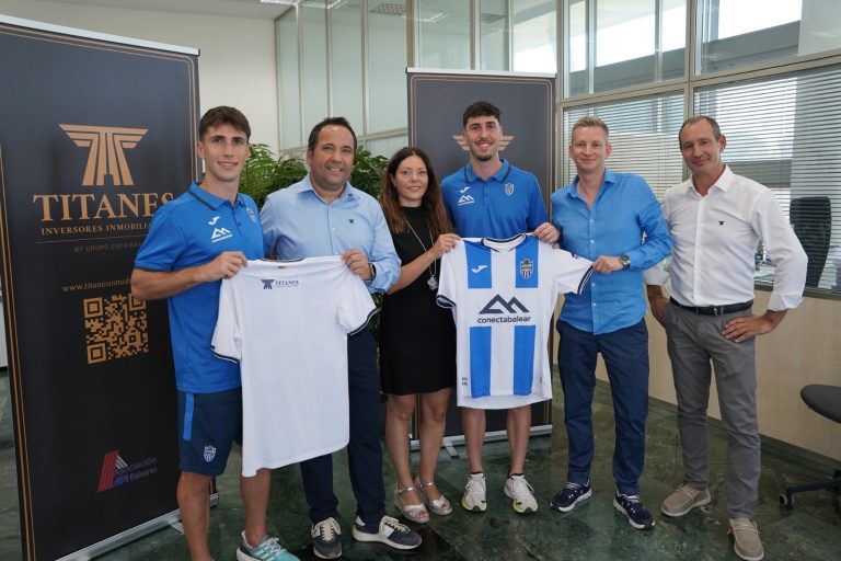 Presentación de Iván Serrano y Juanmi Durán como nuevos jugadores del CD Atlético Baleares