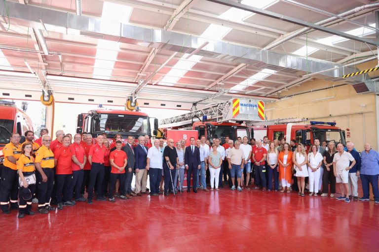 Se inaugura un moderno parque de bomberos en Manacor