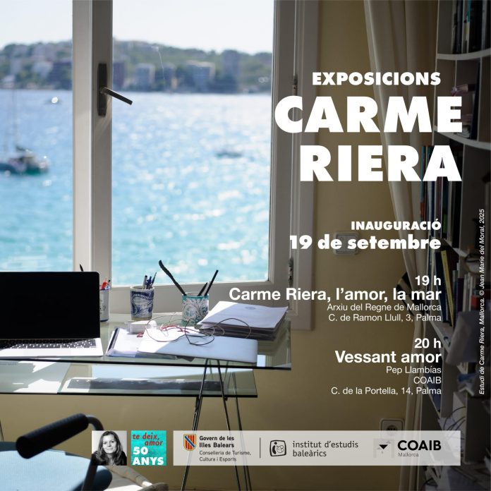 El Govern y el COAIB celebran los 50 años de Te deix, amor, la mar com a penyora con dos exposiciones