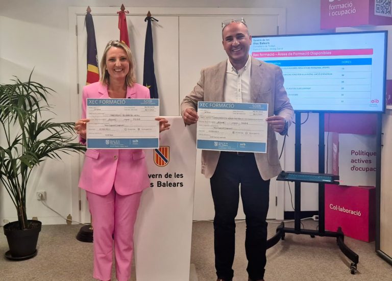 El Govern impulsa el «Cheque formación», un programa piloto de 1 millón de euros con cursos gratuitos para sectores estratégicos