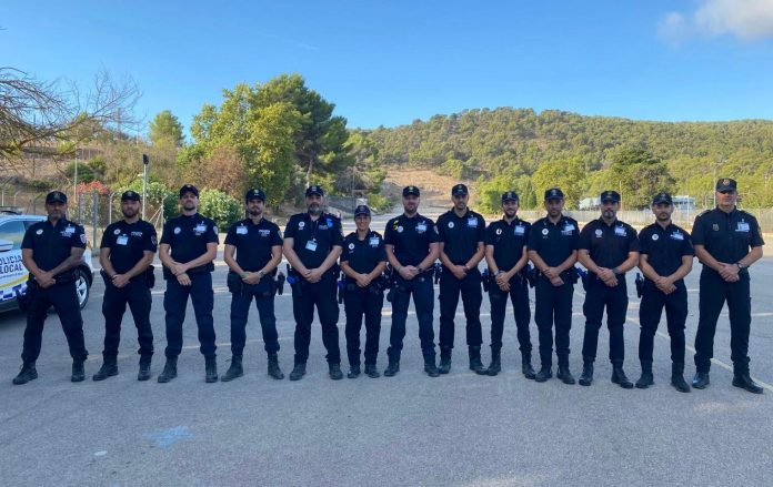 Doce policías locales de Mallorca, Menorca e Ibiza participan en el curso de capacitación para oficiales de la EBAP
