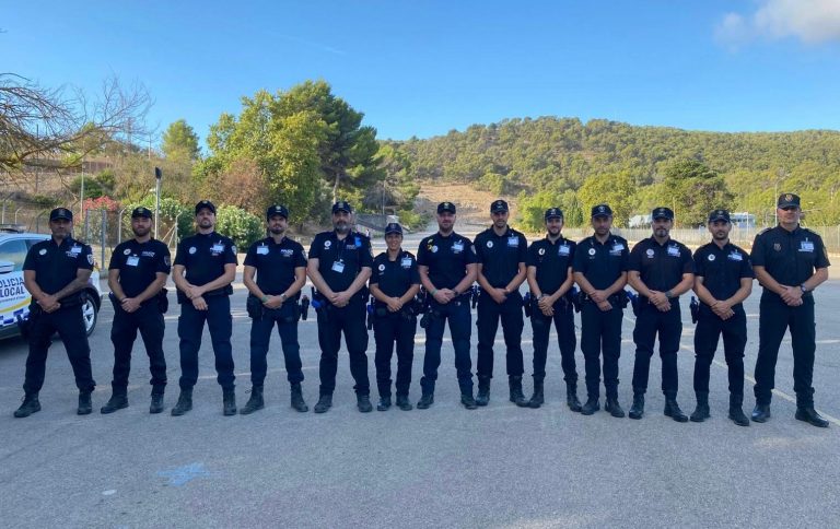 Doce policías locales de Mallorca, Menorca e Ibiza participan en el curso de capacitación para oficiales de la EBAP