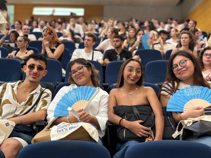 386 alumnos de intercambio se incorporan a la UIB en el primer semestre del curso 2025-26
